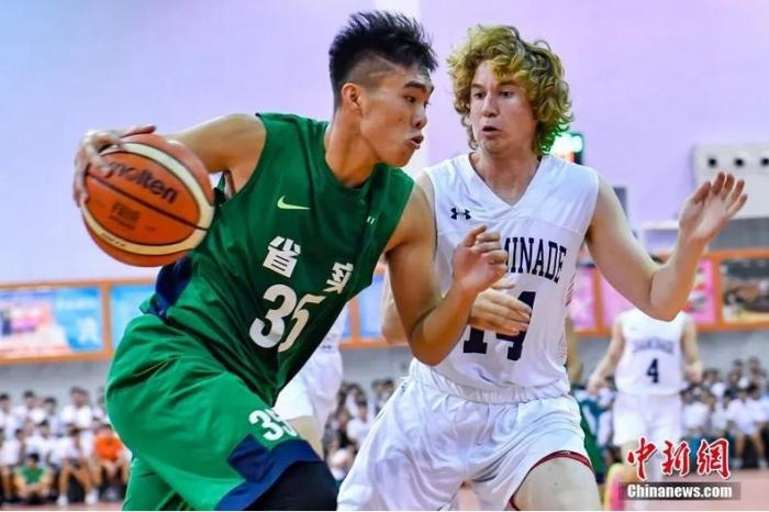 　　資料圖：中美青少年籃球友誼賽。<a target='_blank' href='http://www.chinanews.com/'>中新社</a>記者 陳驥旻 攝