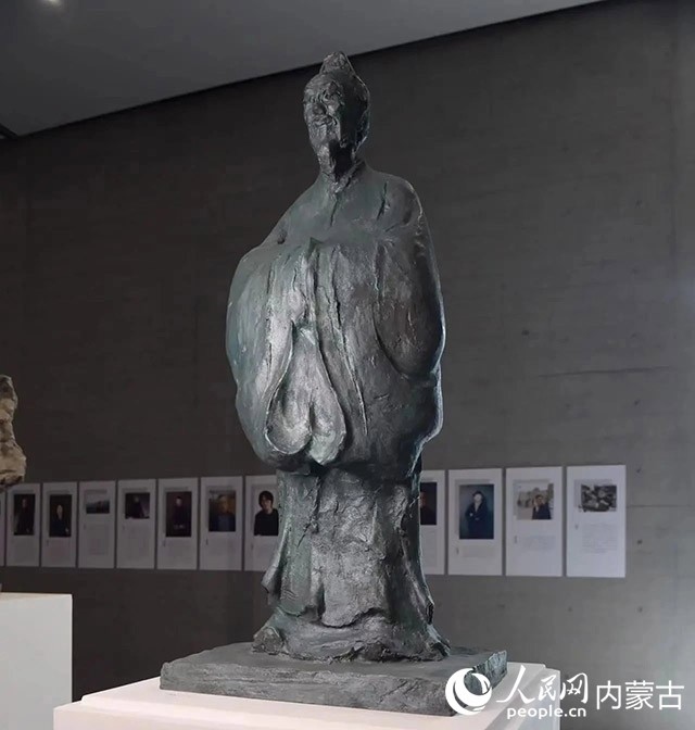 吳為山作品《管子》。實(shí)習(xí)生 楊光攝