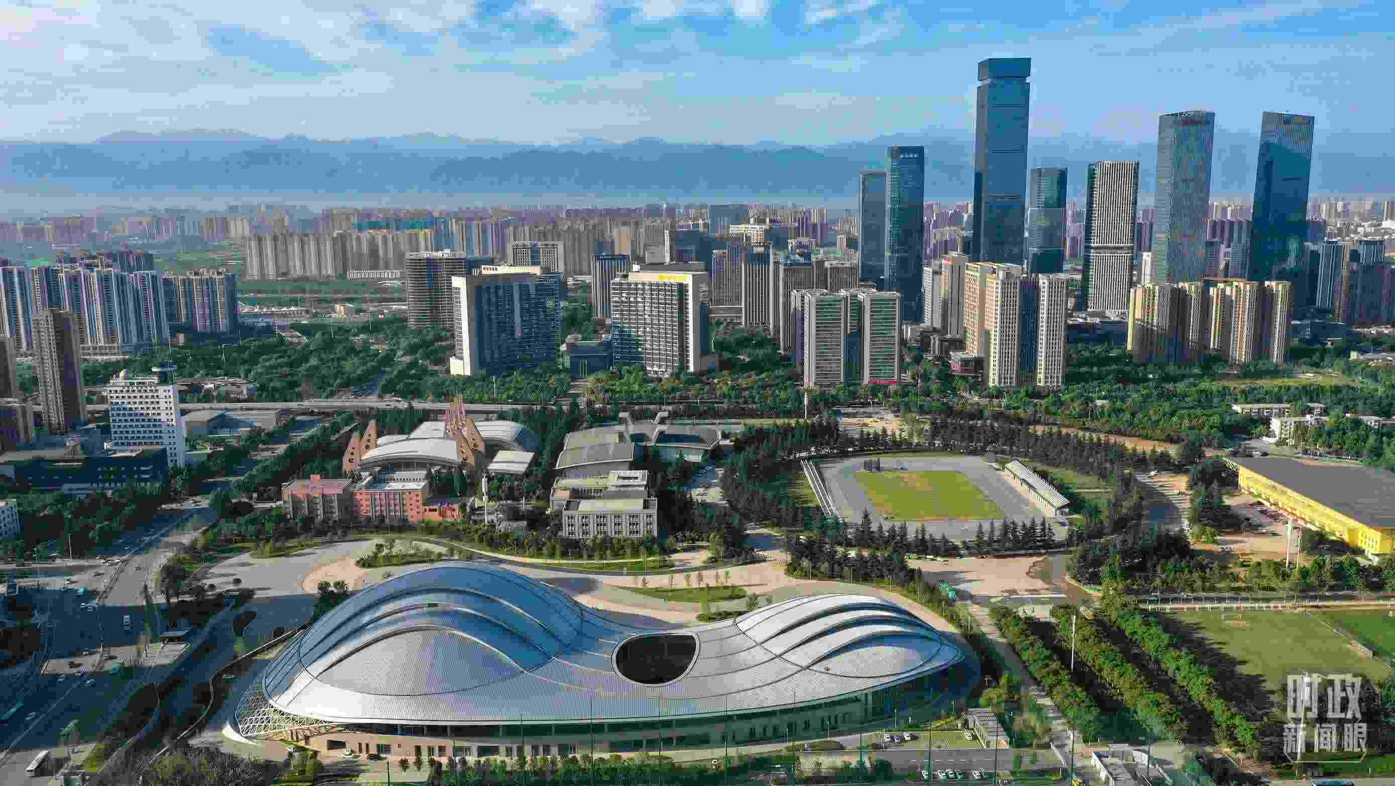 △西安高新區(qū)。（圖／視覺中國）