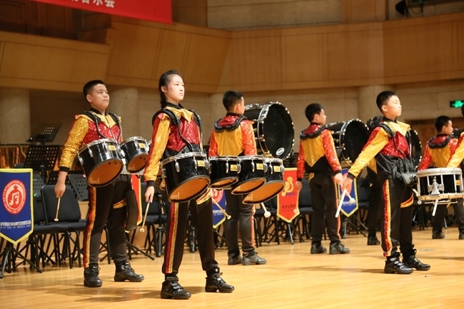 “樂動金帆 ‘藝’起交響”為主題的專場音樂會現(xiàn)場。主辦方供圖