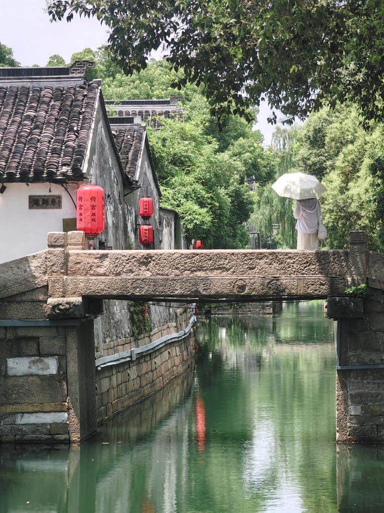 7月6日拍攝的平江歷史文化街區(qū)一景。新華社記者 楊依軍 攝