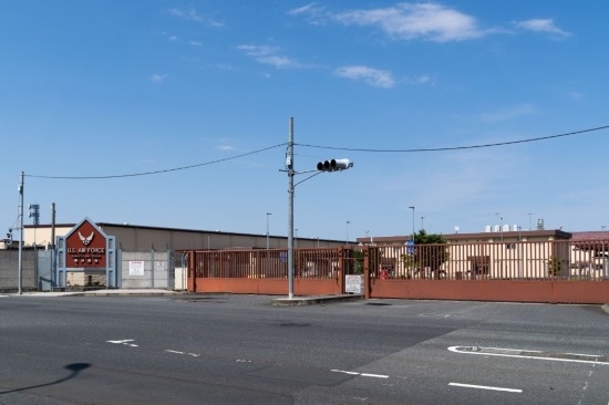  這是2022年6月19日在日本東京拍攝的美軍橫田基地資料照片。新華社記者張笑宇攝