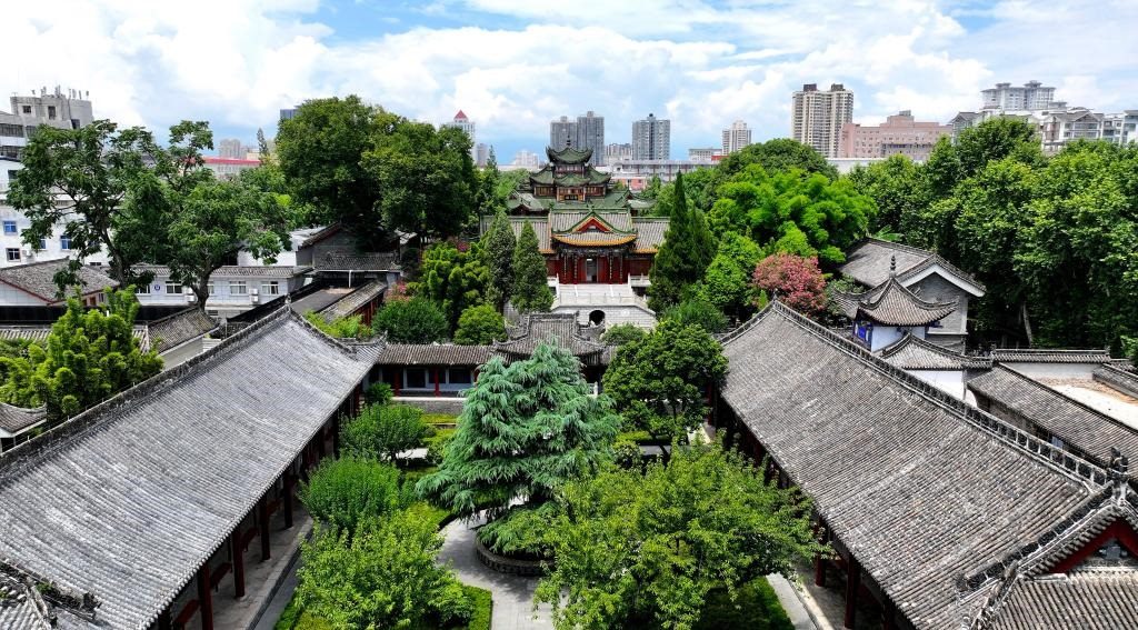 近日拍攝的陜西省漢中市博物館。新華社記者 劉瀟 攝