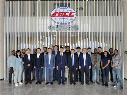 中國土木福州設計院埃塞分院團隊合影。受訪對象供圖