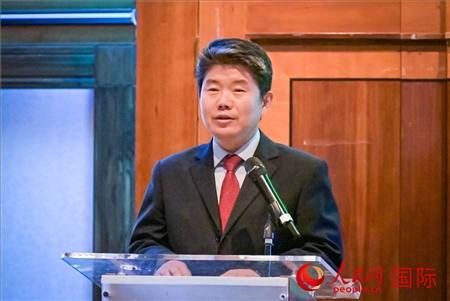 李立言致辭。人民網(wǎng) 郭錦標(biāo)攝