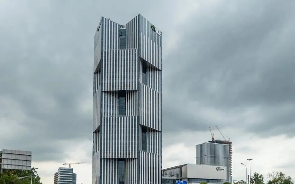 上海浦東新區(qū)，金磚國家新開發(fā)銀行總部大樓。