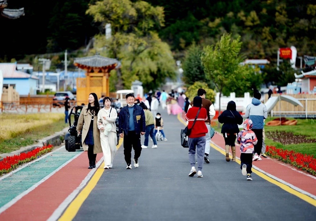 光東村干凈整潔的街區(qū)。主辦方供圖