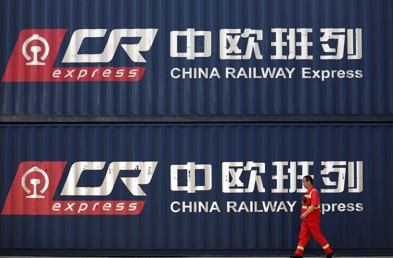 國鐵集團(tuán)發(fā)布中歐班列全程時刻表成果。國鐵集團(tuán)供圖