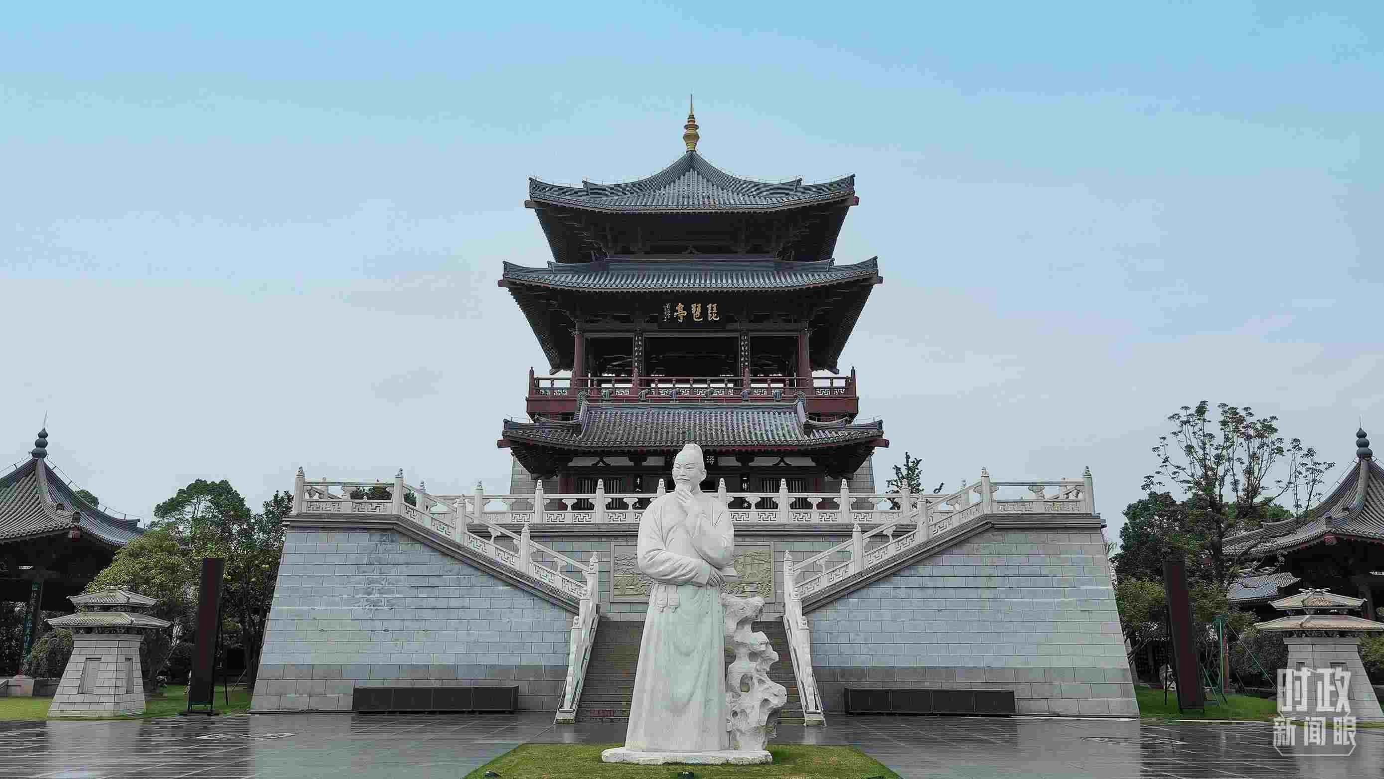 △琵琶亭。（總臺央視記者程鋮拍攝）