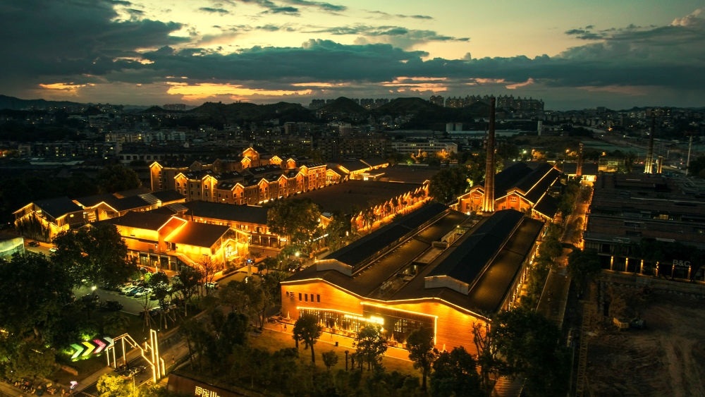 ↑ 景德鎮(zhèn)文創(chuàng)街區(qū)。