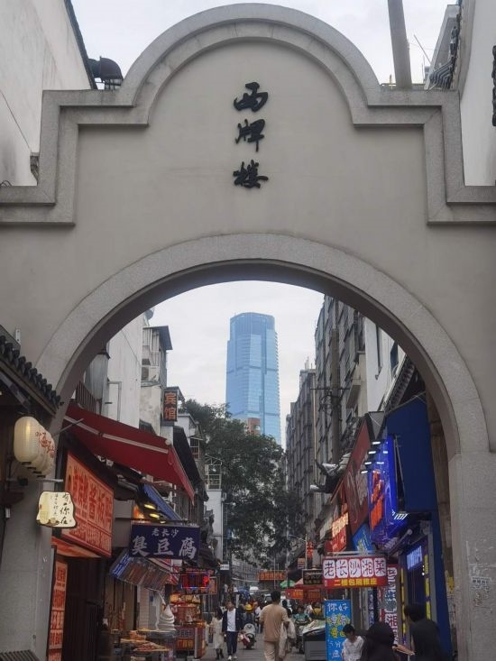 10月25日，太平老街街景。（本報記者 常雯宜攝）