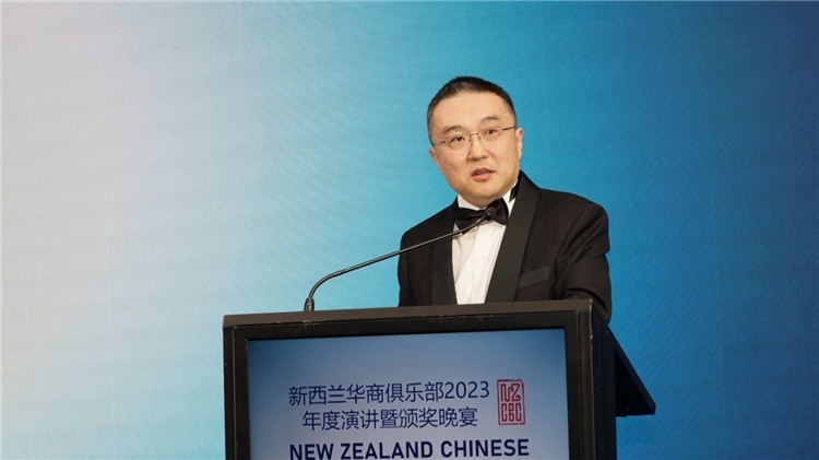 中國駐新西蘭大使王小龍。攝影：張凱