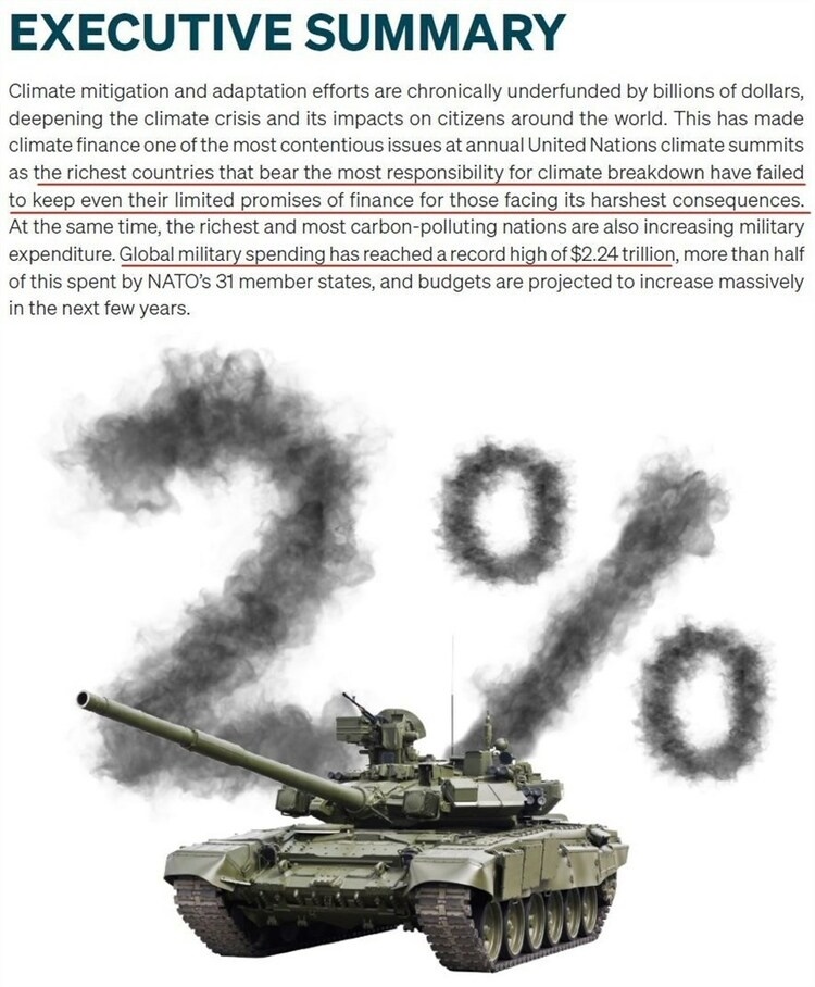 看看北約的“碳足跡”，就知道西方的氣候承諾有多扯