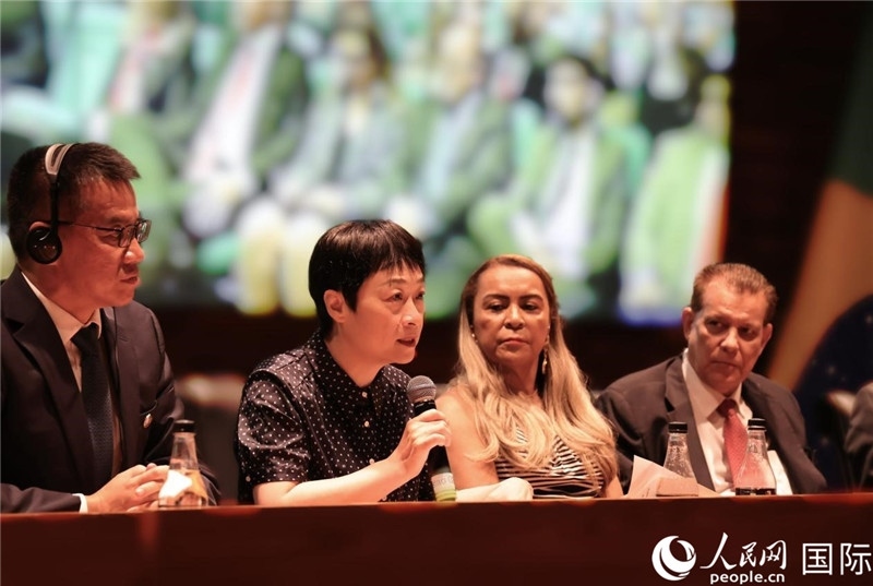 田敏出席論壇開(kāi)幕式并致辭。人民網(wǎng)記者 時(shí)元皓攝