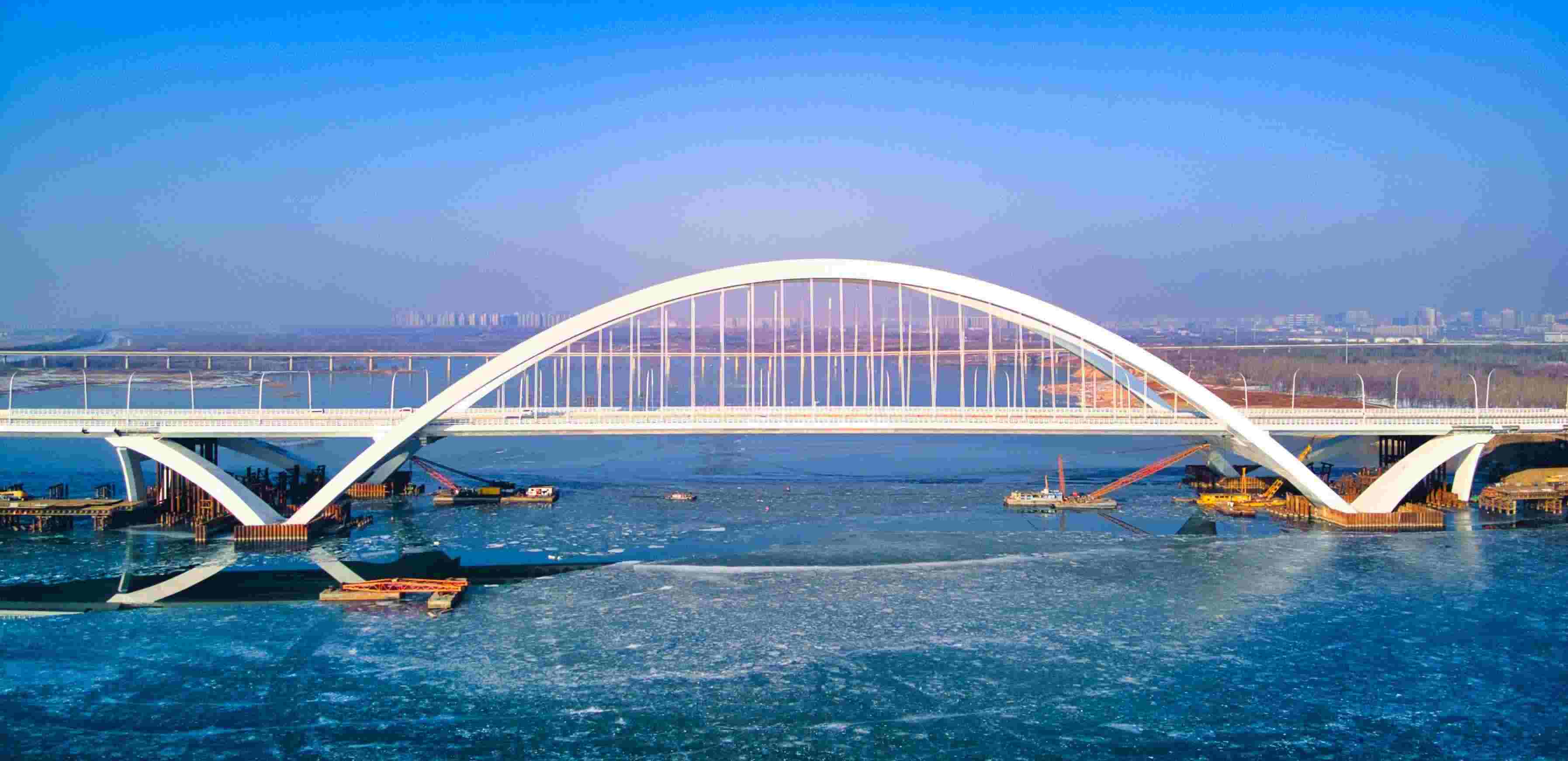 開通后的京雄大橋。受訪方供圖