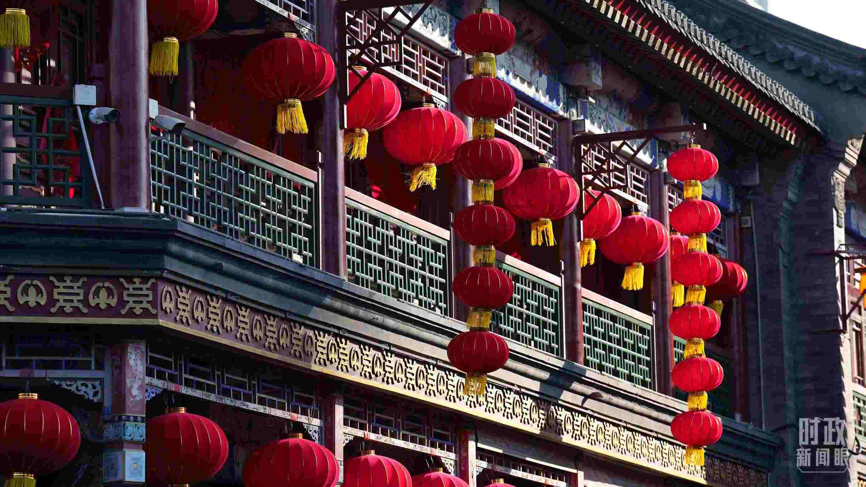 △天津古文化街。（總臺國廣記者李晉拍攝）