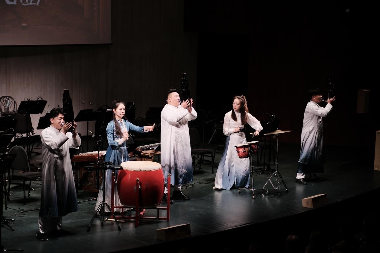 2024“歡樂春節(jié)”新春民族音樂會演出現(xiàn)場。于子恒攝