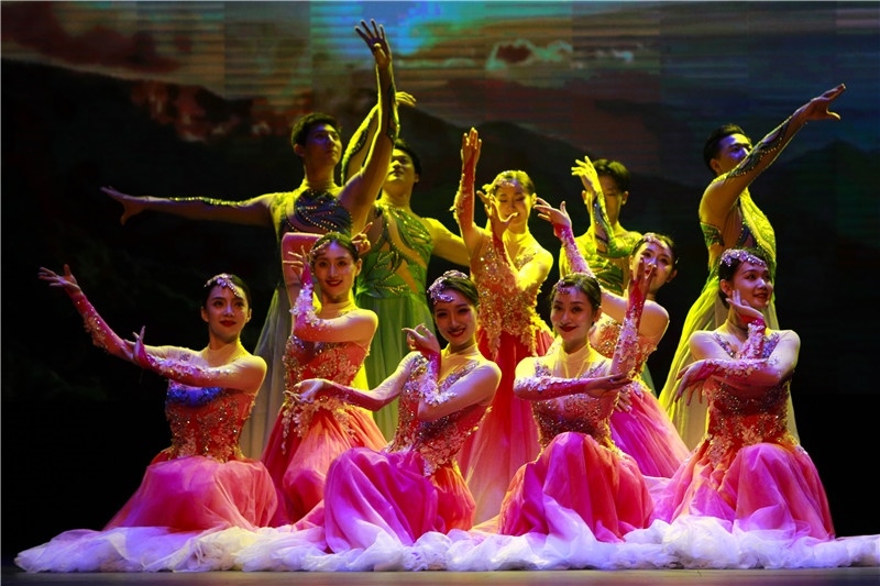 2024年“四海同春”慰僑訪演團亞太團新西蘭惠靈頓演出現(xiàn)場。圖片由陸欣讌、孟韜、葉勇提供