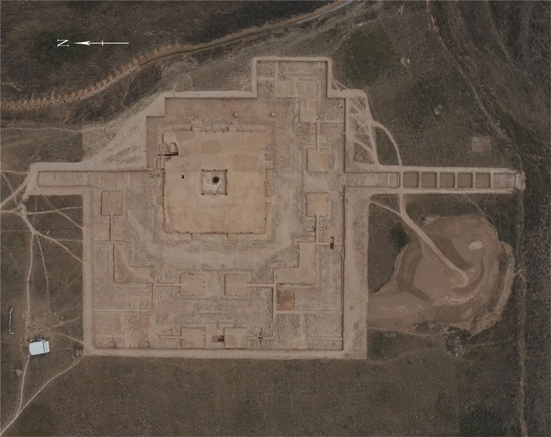 四角坪遺址平面圖。中國(guó)文物報(bào)社供圖