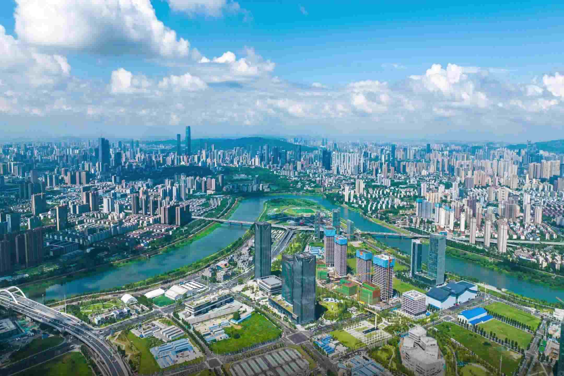 △ 圖為湖南馬欄山視頻文創(chuàng)產(chǎn)業(yè)園。