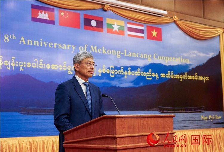 陳海大使致辭。人民網(wǎng)記者 謝佳君攝