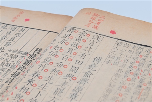 人民教育出版社館藏善本古籍《施注蘇詩(shī)》內(nèi)文展示。人教社供圖