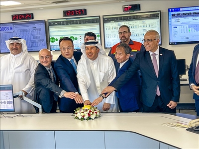 圖為燃機(jī)點(diǎn)火儀式，主辦方供圖