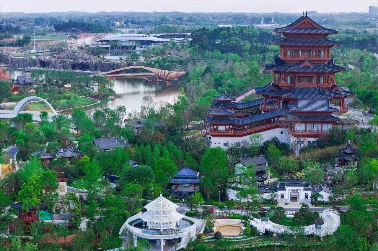 △4月26日，2024年成都世界園藝博覽會開幕。