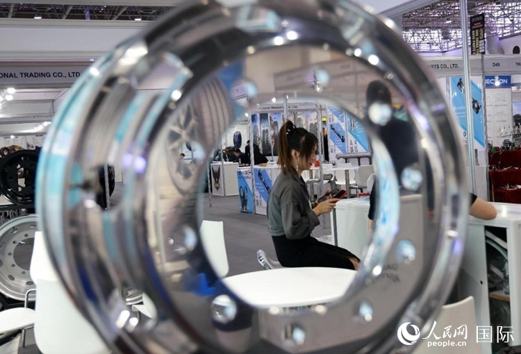 展會(huì)場景。人民網(wǎng)記者 管克江攝