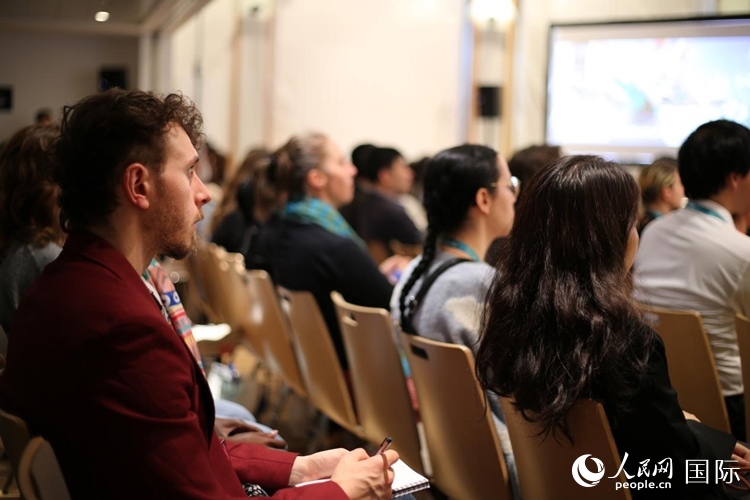 中國優(yōu)秀動畫作品推介會現(xiàn)場。人民網(wǎng)記者 于超凡攝