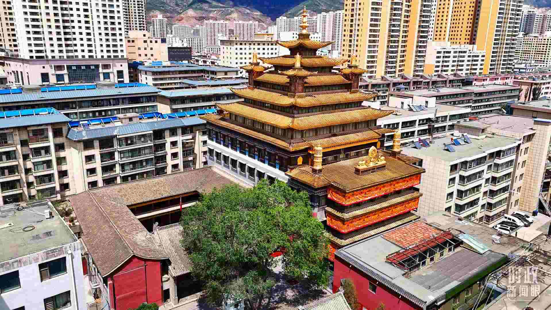 △宏覺寺。（總臺(tái)記者馬志原拍攝）