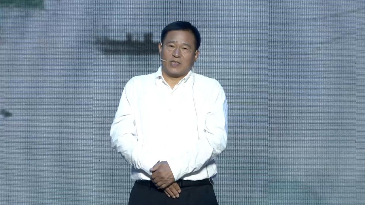 浙江大學(xué)藝術(shù)與考古學(xué)院教授林留根現(xiàn)場講述。