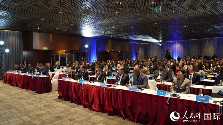 6月26日，北京—南非經(jīng)貿(mào)合作推介洽談會在約翰內(nèi)斯堡成功舉辦。人民網(wǎng) 劉暢攝