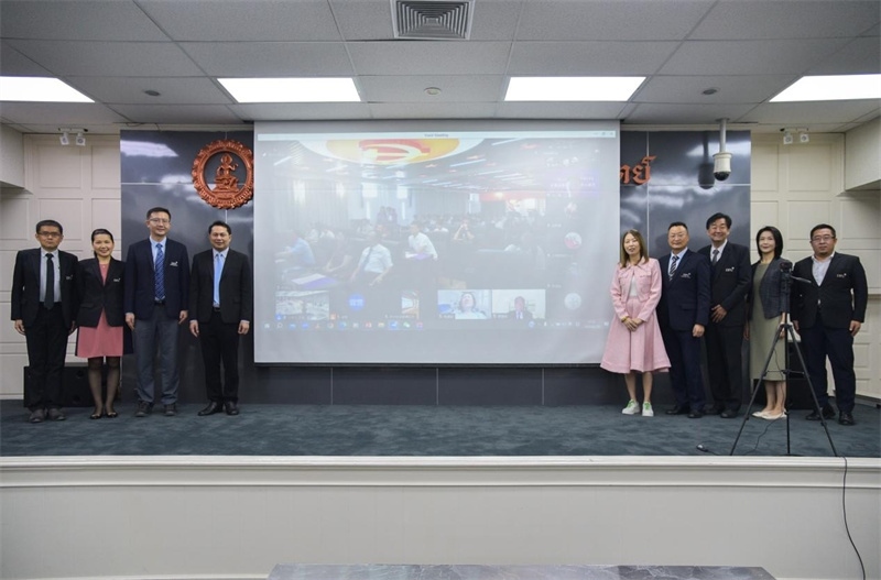 泰國(guó)博仁大學(xué)會(huì)場(chǎng)。中泰文化教育研究中心供圖