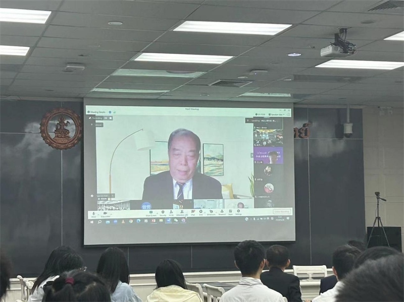 傅增有教授講座。