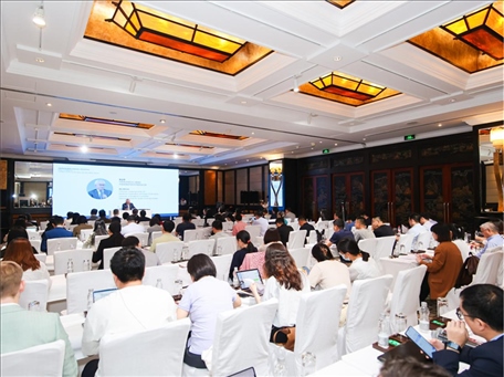 7月11日，由華陽海洋研究中心、中國南海研究院、中國國際法學(xué)會聯(lián)合撰寫的《南海仲裁案裁決再批駁》報(bào)告在北京發(fā)布。華陽海洋研究中心供圖