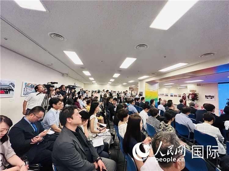 開(kāi)幕式現(xiàn)場(chǎng)。人民網(wǎng) 許可攝