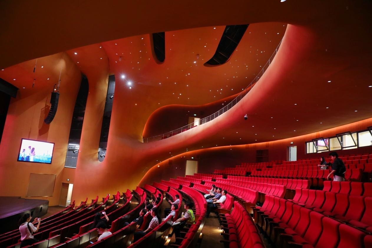 劇場(chǎng)內(nèi)部空間?！吨袊?guó)經(jīng)濟(jì)周刊》記者 肖翊攝