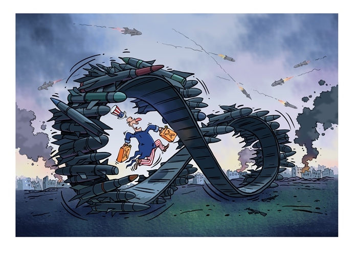 漫畫作者：馬宏亮（人民網(wǎng)版權圖片，未經(jīng)授權請勿轉載。）