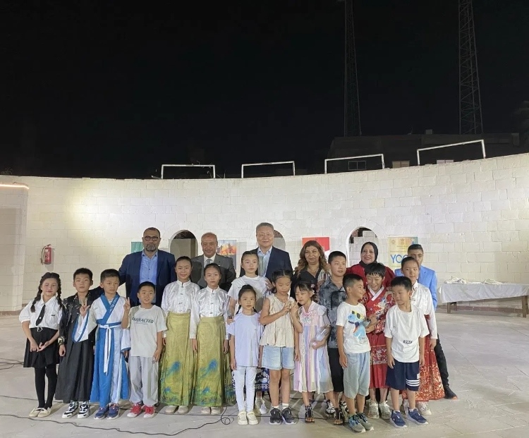 活動(dòng)現(xiàn)場(chǎng)合影。開羅中國文化中心供圖