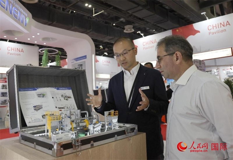 中企污水處理設備介紹。人民網(wǎng)記者 管克江攝