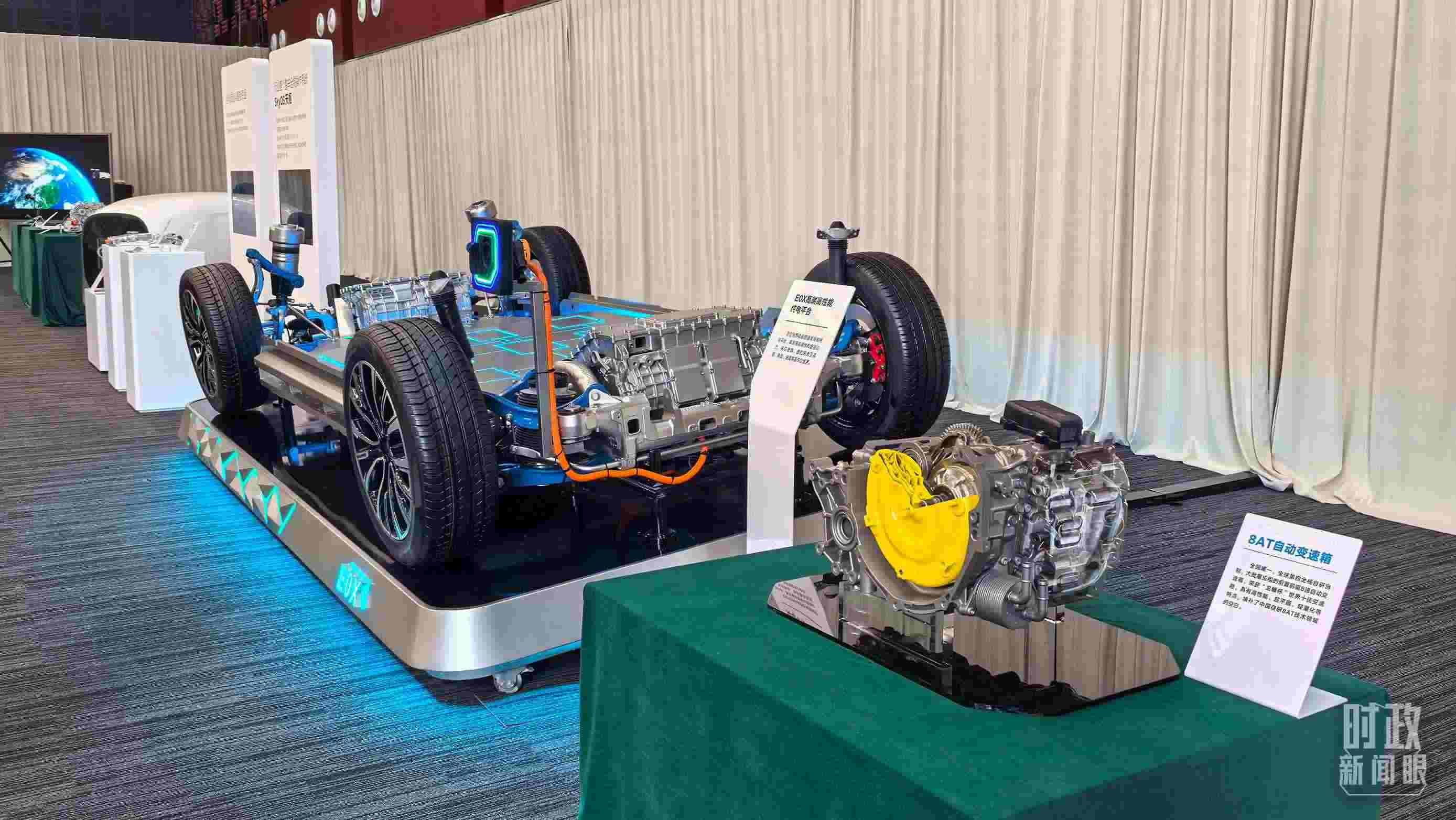 △安徽省重大科技創(chuàng)新成果集中展示的展品。（總臺(tái)央視記者陸泓宇拍攝）