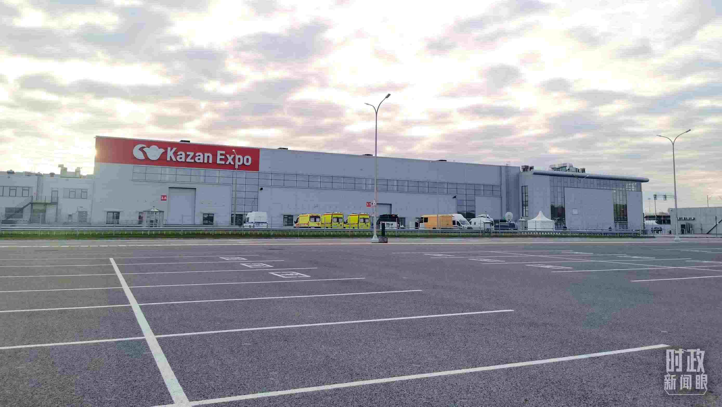 △ 喀山會展中心。（總臺央視記者曹亞星拍攝）