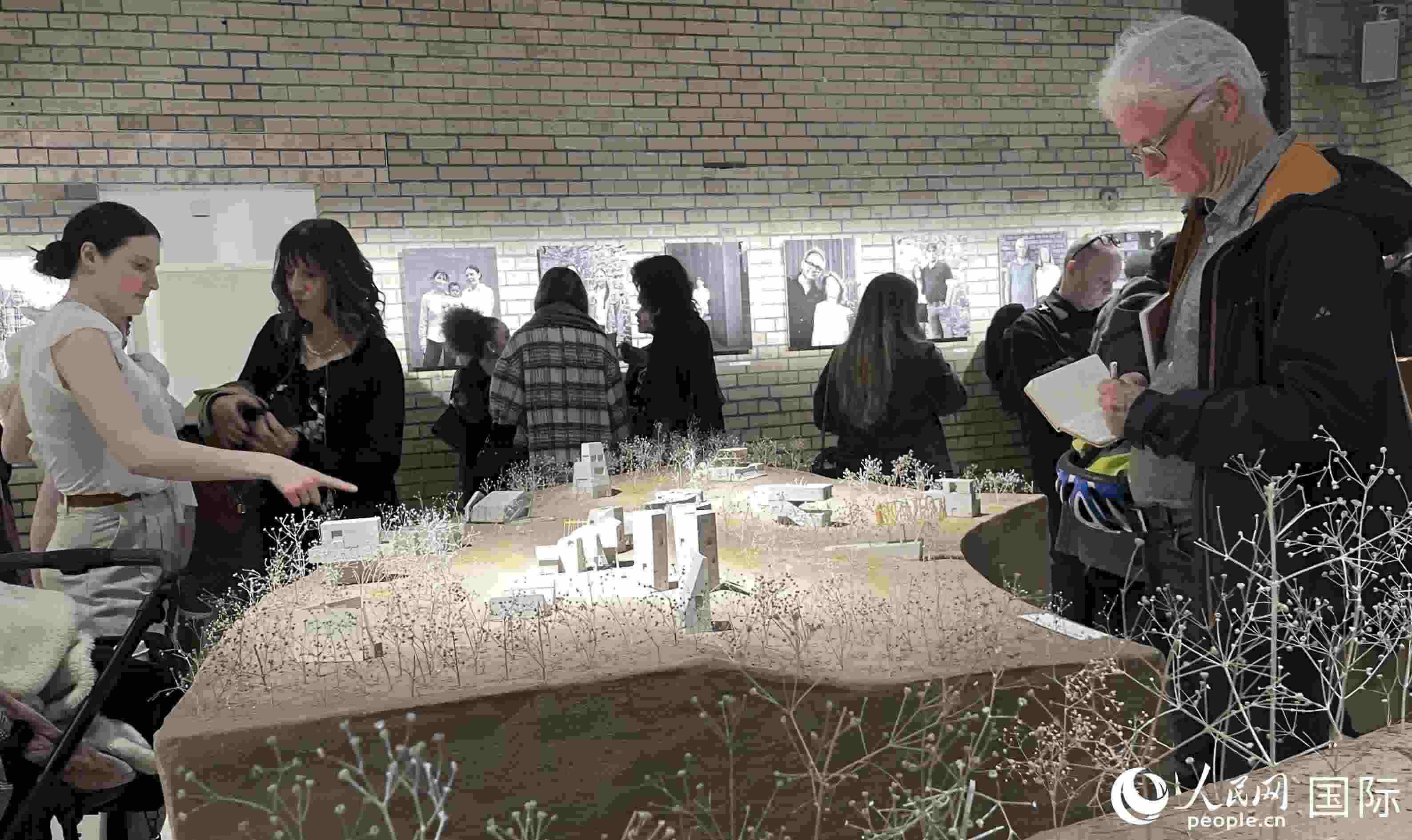 展覽現(xiàn)場。人民網(wǎng)鄭蘅夏攝