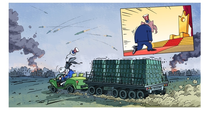 漫畫作者：馬宏亮（人民網(wǎng)版權(quán)圖片，未經(jīng)授權(quán)請勿轉(zhuǎn)載。）