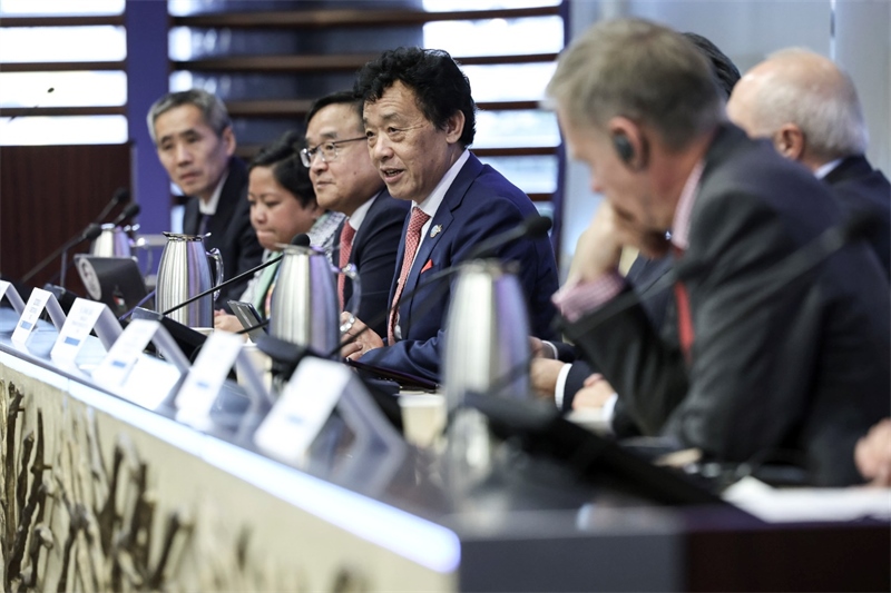 來自聯(lián)合國糧農(nóng)機(jī)構(gòu)及各國代表與會(huì)并發(fā)言。主辦方供圖