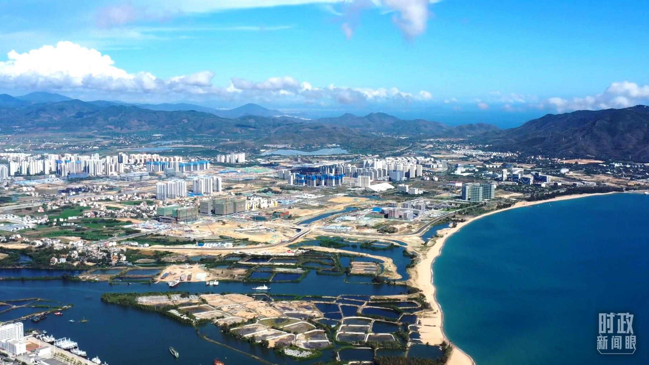 海南崖州灣科技城。（總臺(tái)記者張偉克拍攝）