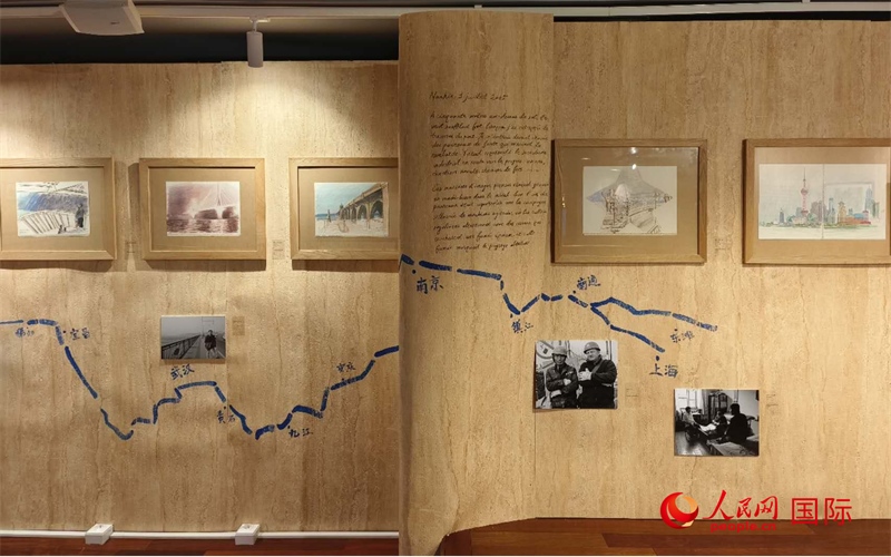 展覽現場。人民網記者 尚凱元攝