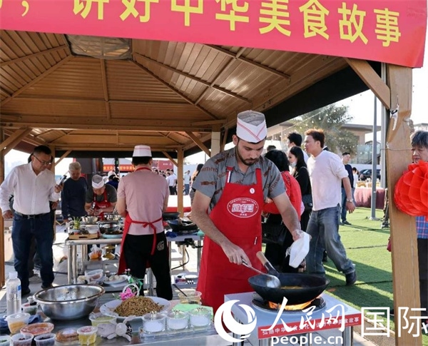 參賽一景。人民網(wǎng)記者管克江攝