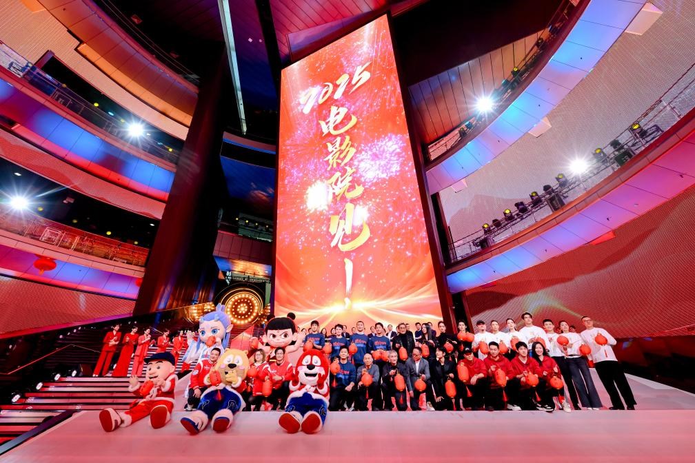 2025年春節(jié)檔電影主創(chuàng)合影。（圖片由主辦方提供）